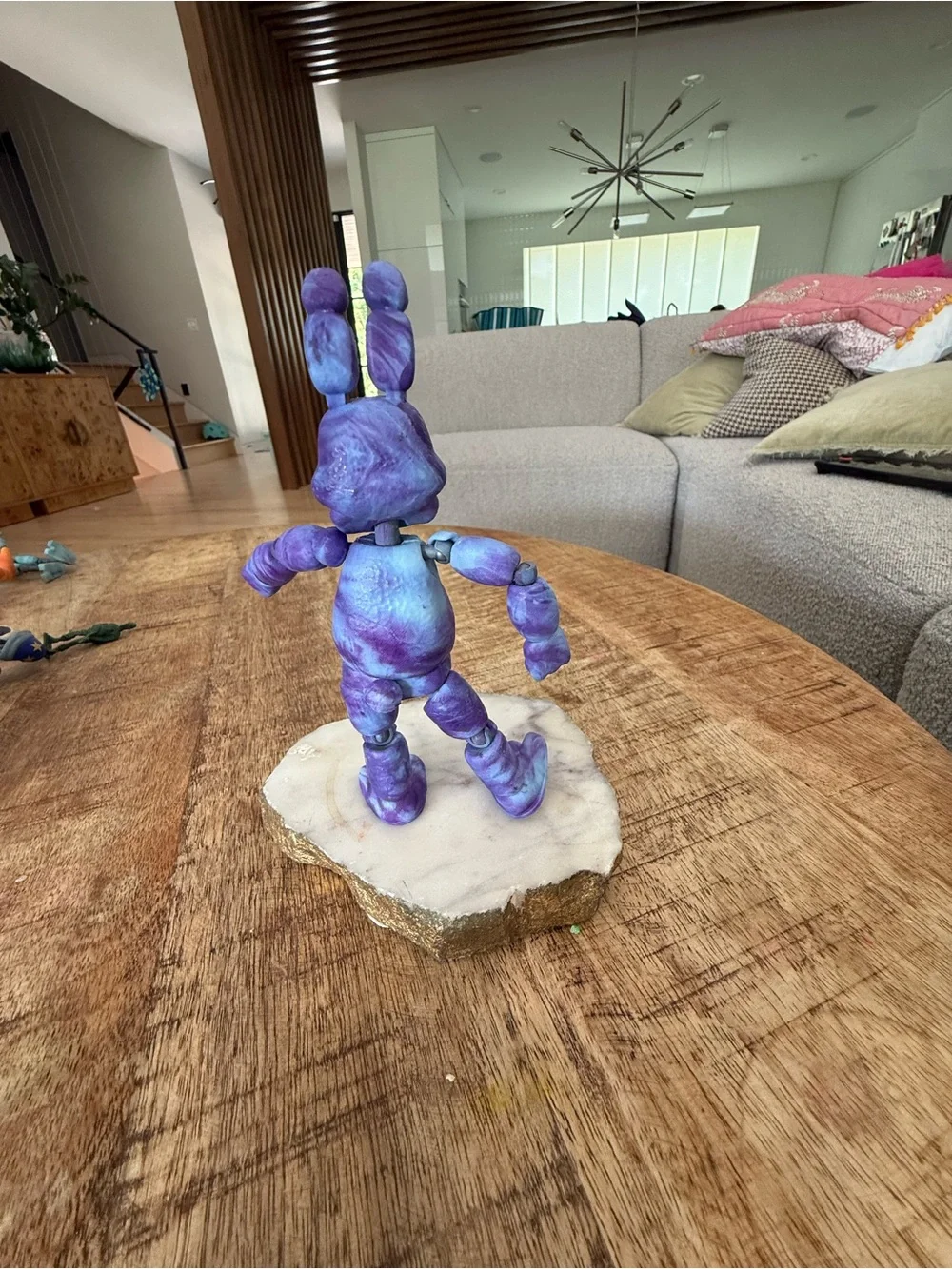 Articulated Bunny Figure - Kids Toy